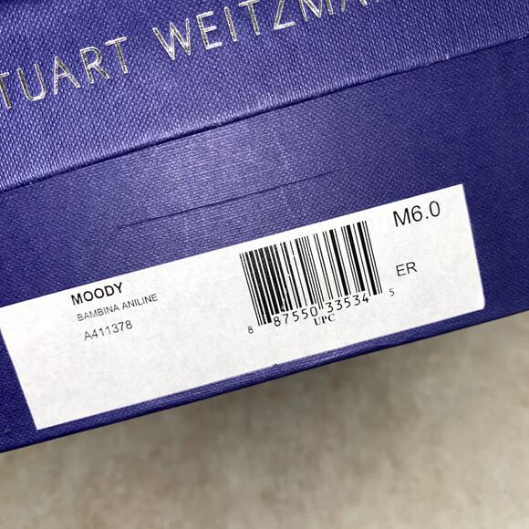 Stuart Weitzman Beige Patent Leather Sole Moody Round Toe Pumps Size 6M - Picture 2 of 12